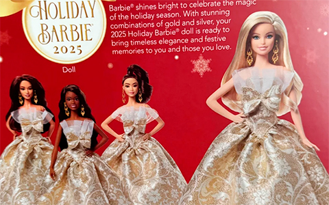 Barbie Signature 2025 Barbie Holiday dolls