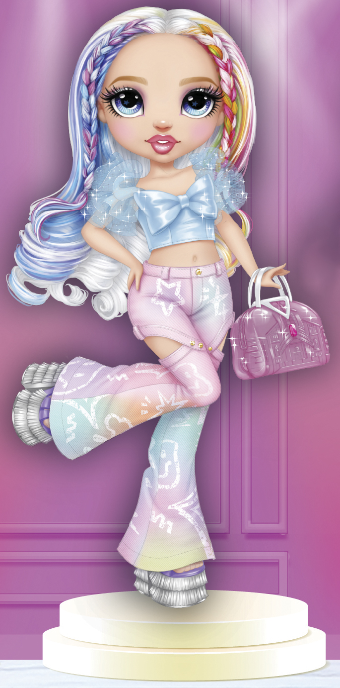 Rainbow High Amaya’s Rainbow Closet Playset with Fashion Doll art