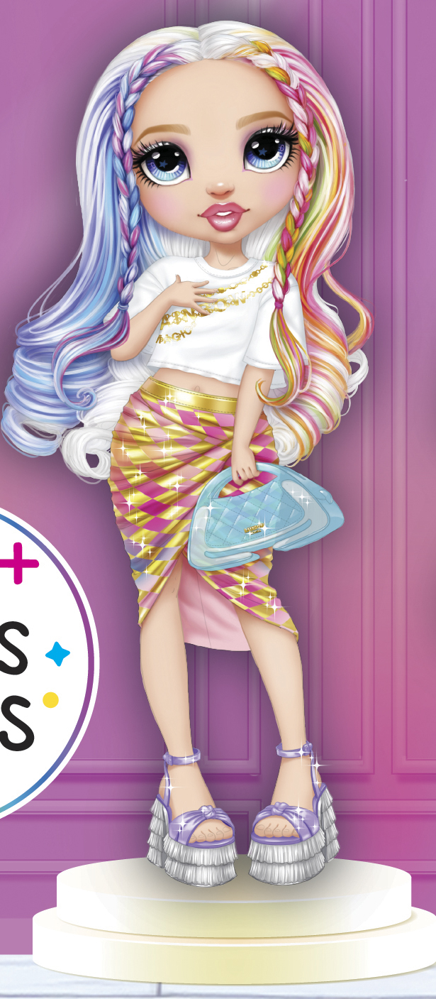 Rainbow High Amaya’s Rainbow Closet Playset with Fashion Doll art