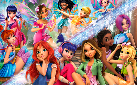 Winx Club Reboot new official art almost size of wallpapers
