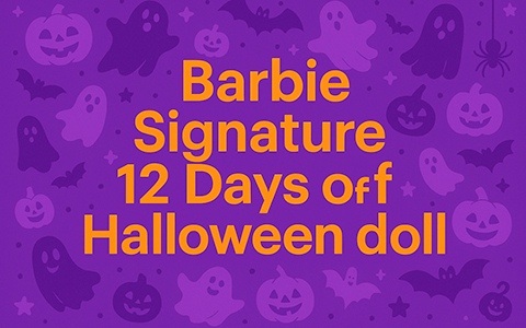 Barbie Signature 12 Days of Halloween doll 2025
