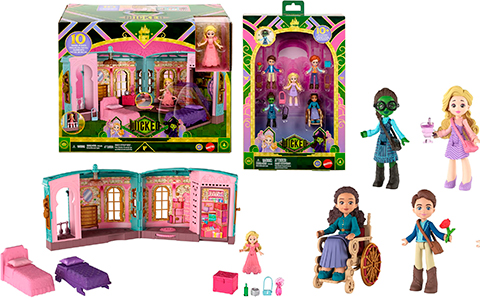 Mattel Wicked mini dolls