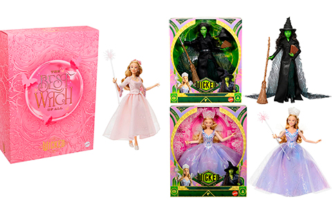 New Wicked 2 For Good movie dolls 2025 from Mattel