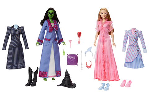 Wicked Shiz Sleepover Set With Glinda & Elphaba Dolls