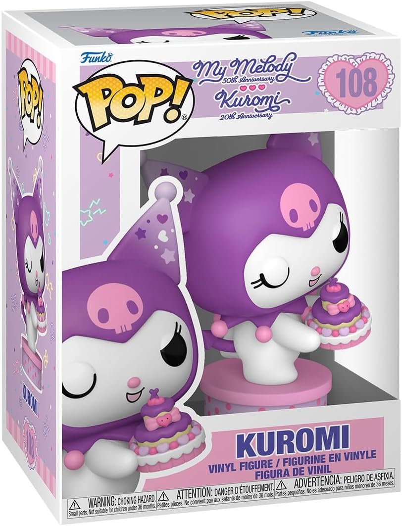 Funko Pop Sanrio: Kuromi 20th Anniversary figure