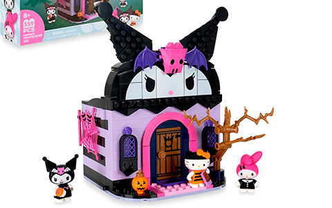 Hello Kitty and Friends Kuromi’s Haunted House Building Set