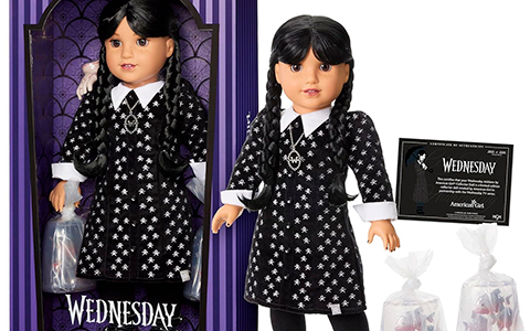 American Girl Wednesday Addams Collector Doll limited edition
