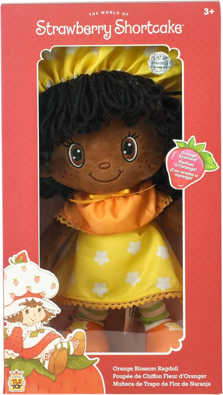 The Loyal Subjects Strawberry Shortcake Orange Blossom plush 14-inch Doll