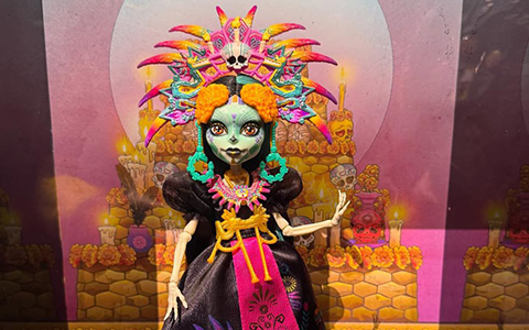 Monster High Howliday Dia De Muertos Skelita Calaveras 2025 doll