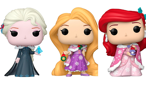Funko Pop Disney Princess Winter Holiday figures