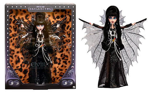 Monster High Skullector Elvira Mistress of the Dark doll 2025