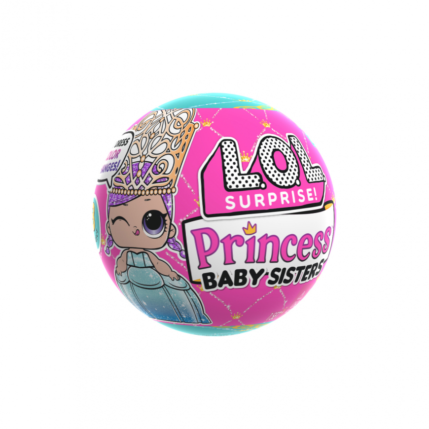 LOL Surprise Princess Baby Sisters dolls