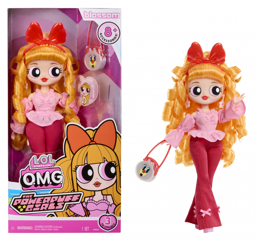 LOL Surprise OMG Powerpuff Girls Blossom doll