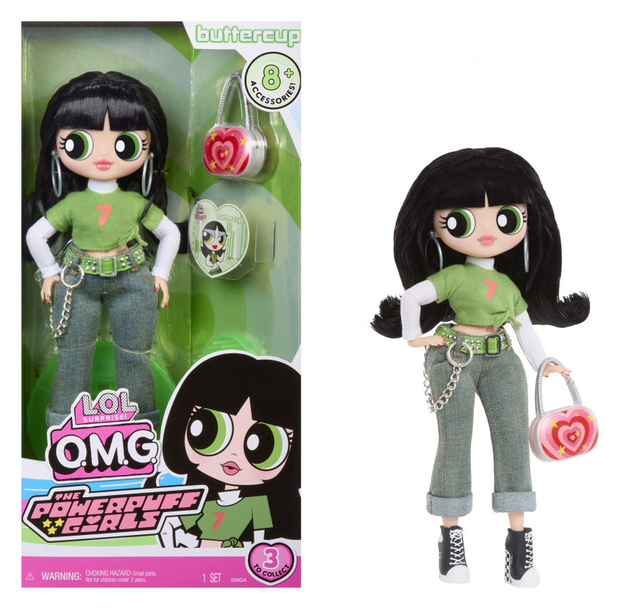 LOL Surprise OMG Powerpuff Girls Buttercup doll
