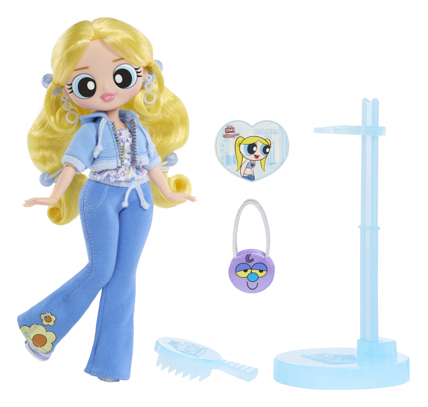 LOL OMG Powerpuff Girls Bubbles doll
