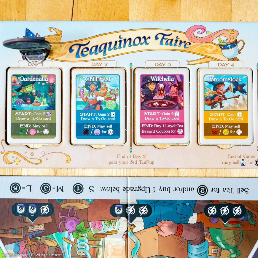 Tea Witches Board Game