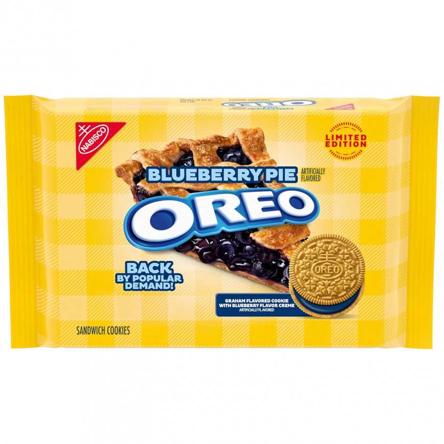 OREO Limited Edition Blueberry Pie Sandwich Cookies