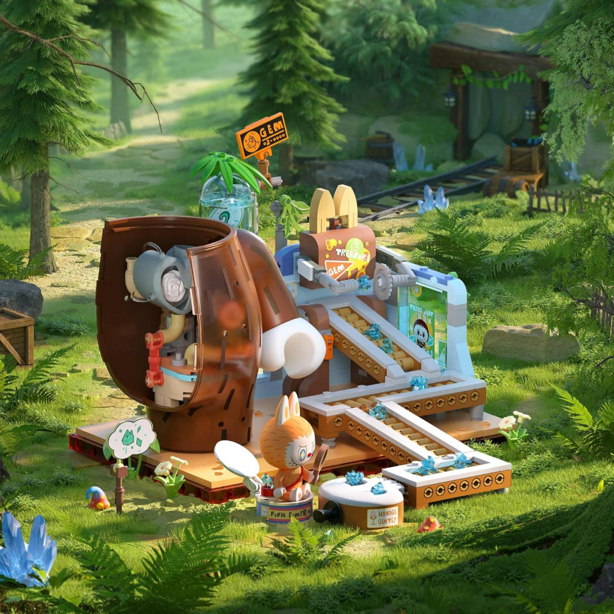 POP MART The Monsters Forest Secret Base Series Blocks-Rolling Gems
