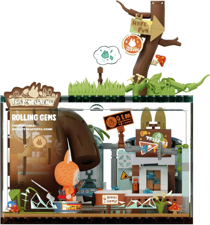 POP MART The Monsters Forest Secret Base Series Blocks-Rolling Gems