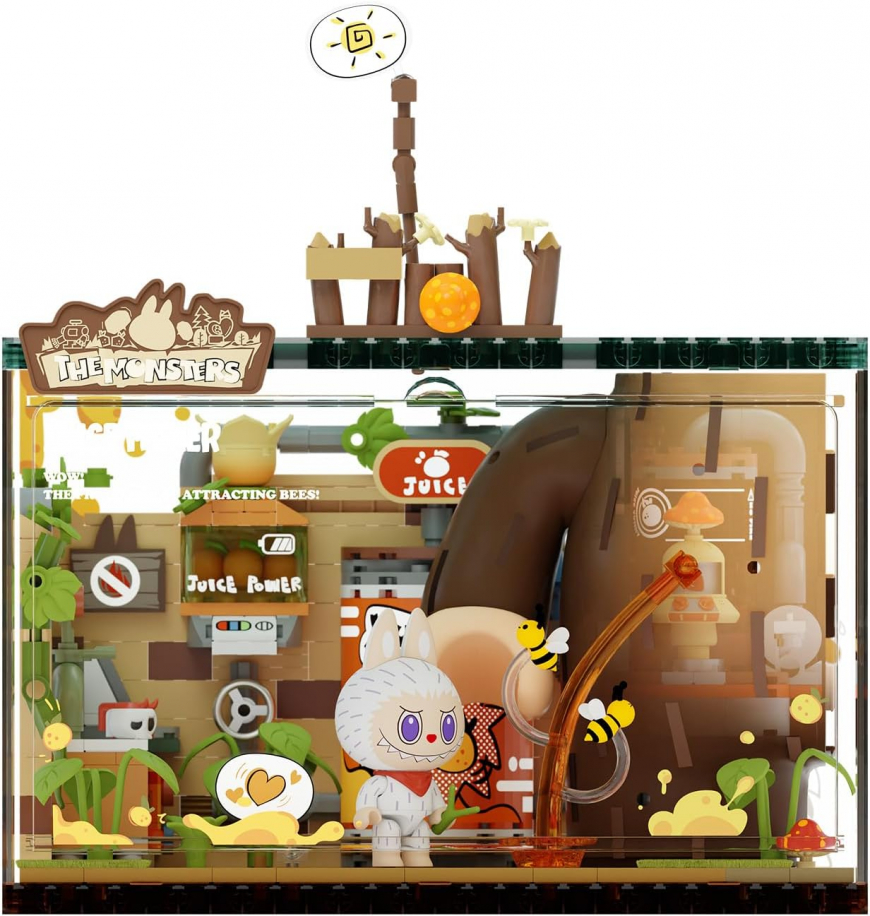POP MART The Monsters Forest Secret Base Series Blocks-Juice Maker