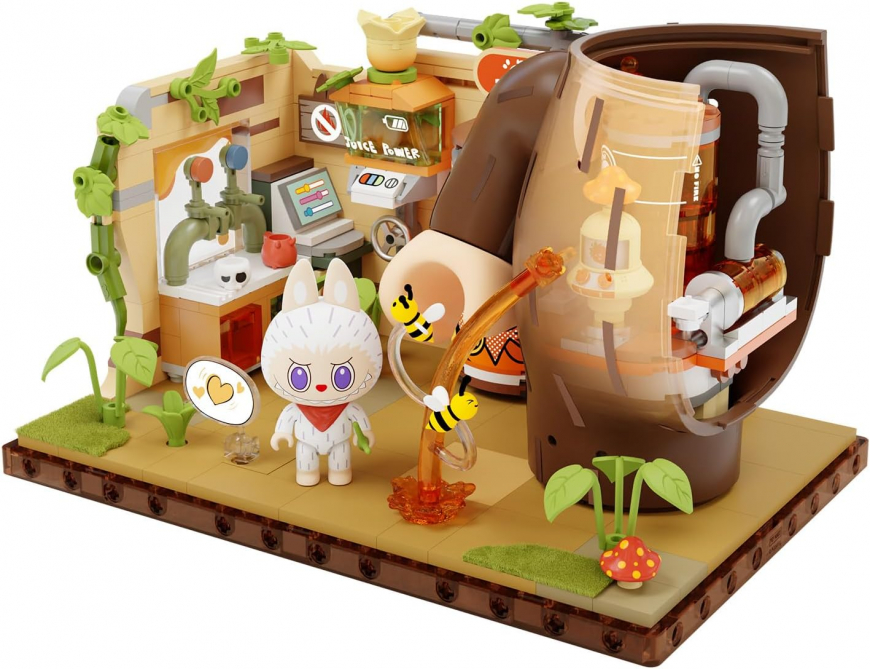 POP MART The Monsters Forest Secret Base Series Blocks-Juice Maker