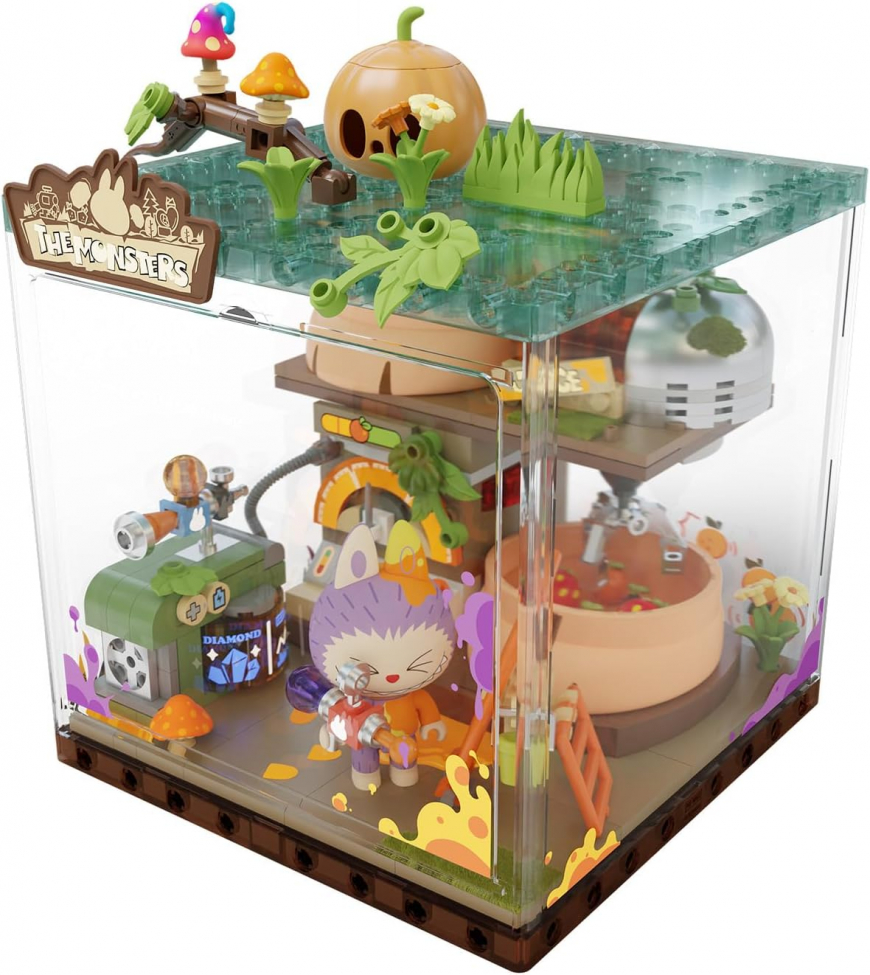POP MART The Monsters Forest Secret Base Series Blocks-Jam Graffiti