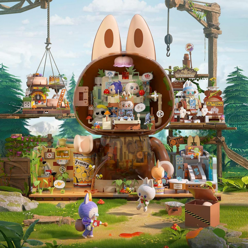 POP MART The Monsters Forest Secret Base Series Blocks-Jam Graffiti