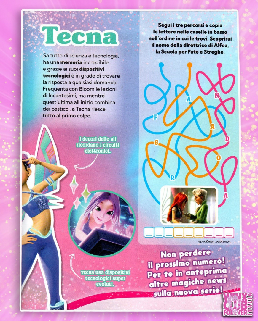 Winx Club reboot Tecna