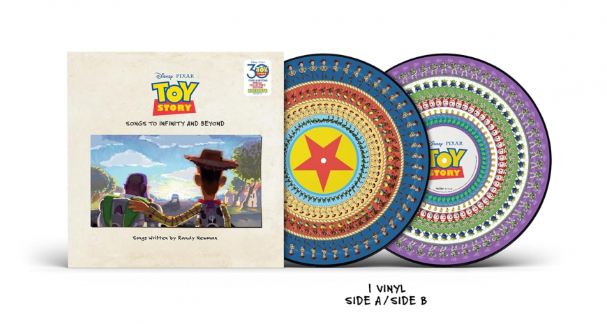 Toy Story: Songs to Infinity and Beyond 30th Anniversary Zoetrope Vinyl