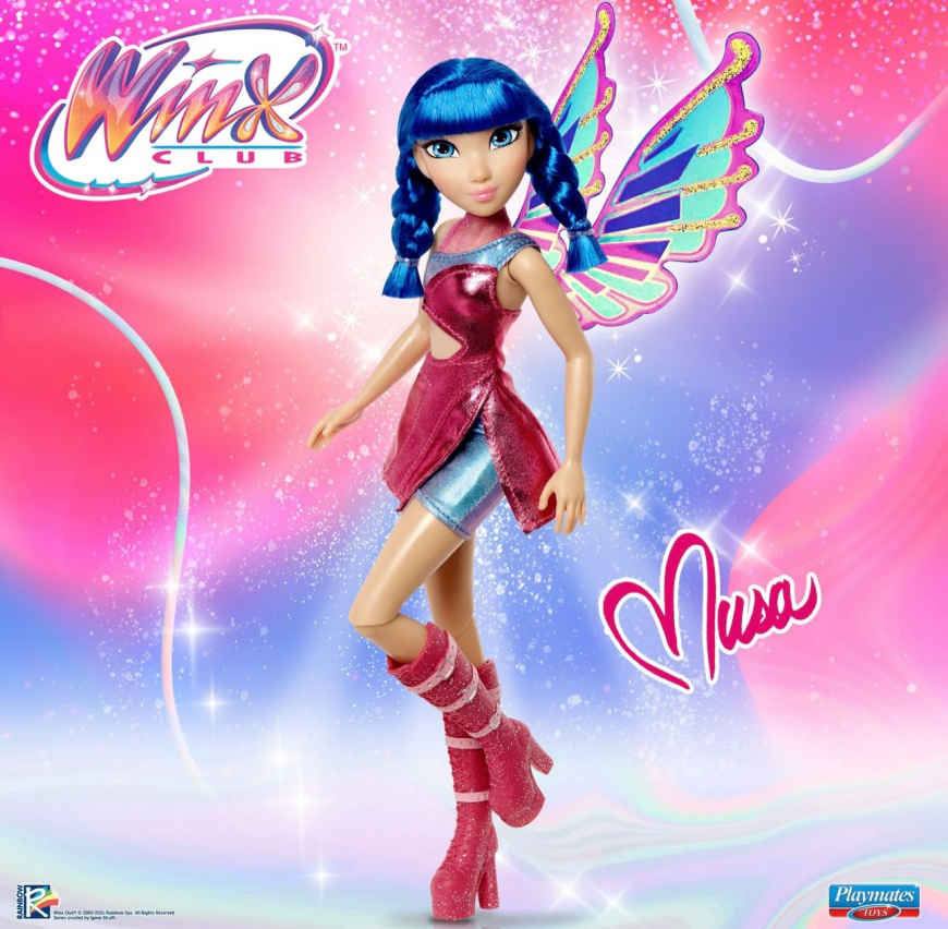 Winx Club Reboot Musa doll from Playmates