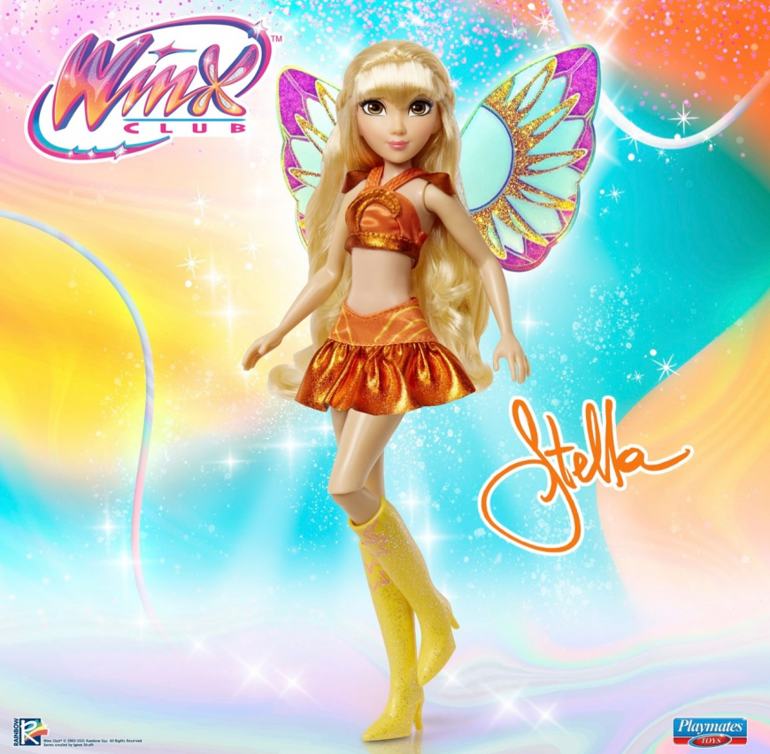 Winx Club Reboot Stella doll from Playmates