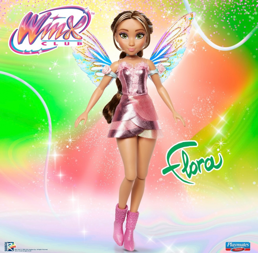 Winx Club Reboot Flora doll from Playmates