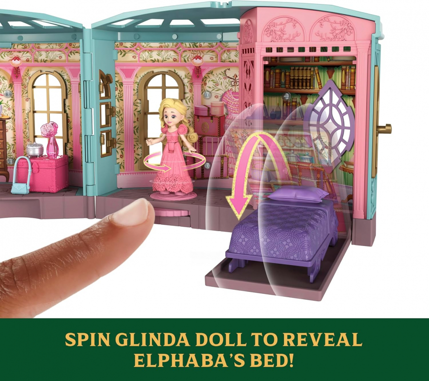 Wicked So Popular Dorm with Glinda mini doll