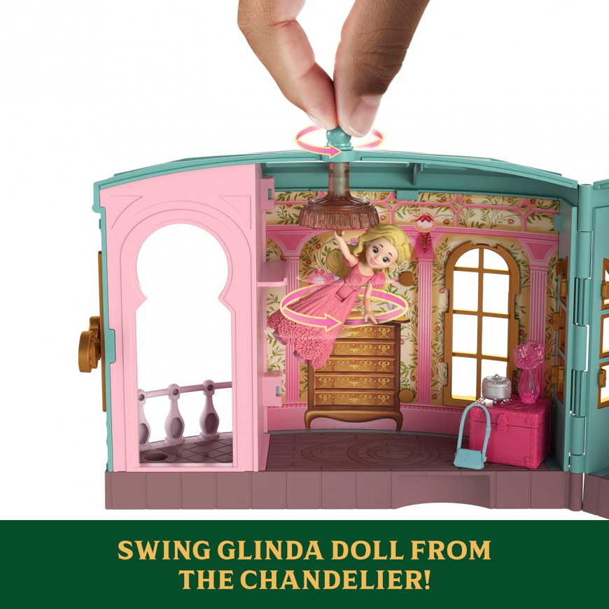 Wicked So Popular Dorm with Glinda mini doll