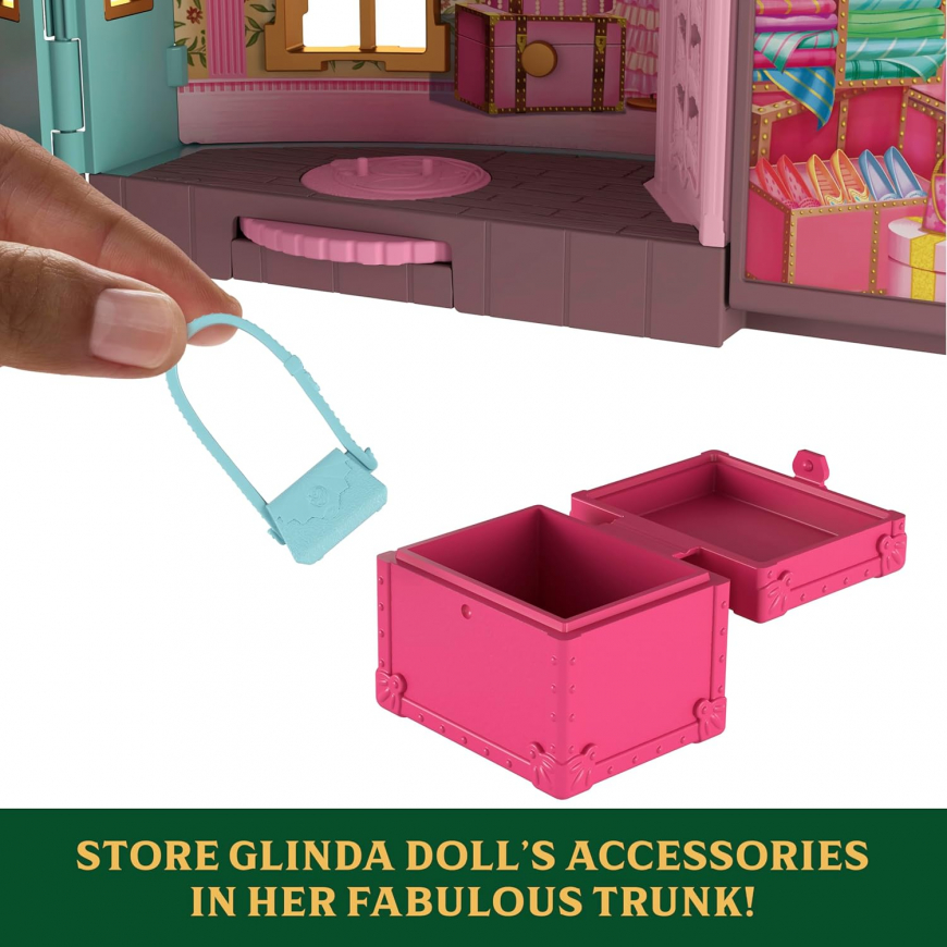 Wicked So Popular Dorm with Glinda mini doll