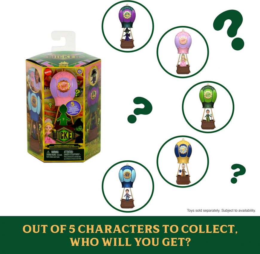 Wicked Ozian Balloons Reveal Toy Set
