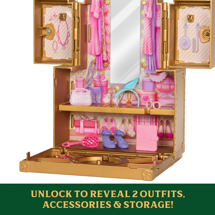 Wicked Glinda’s Glamorous Closet for doll with 2 Unique Looks from Mattel
