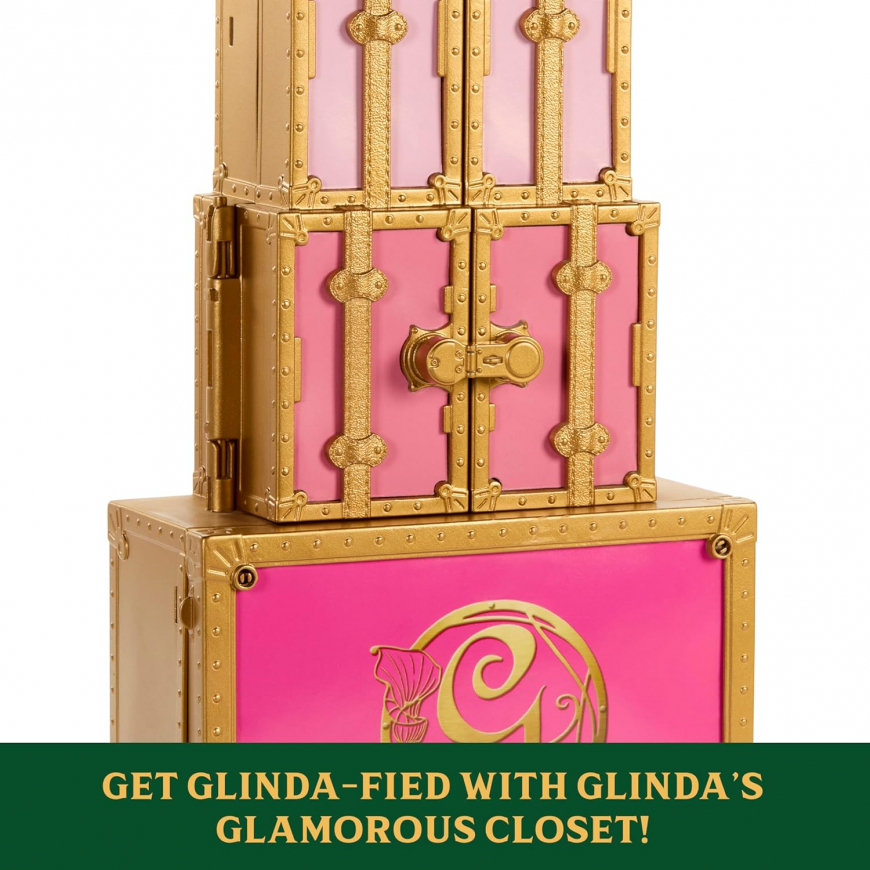 Wicked Glinda’s Glamorous Closet for doll with 2 Unique Looks from Mattel