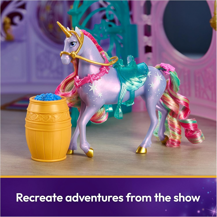 Unicorn Academy Starglow Fountain and Stable Playset with Wildstar