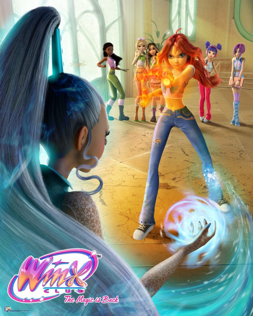 Winx Club reboot the magic is back poster