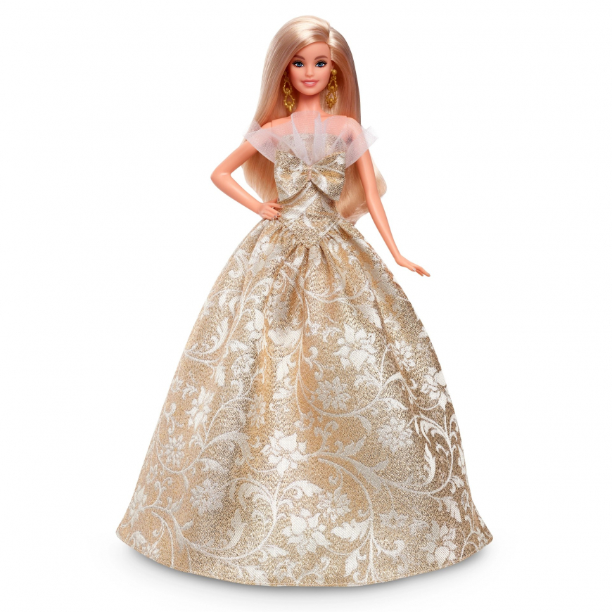 Barbie Holiday 2025 Blonde doll JBJ00