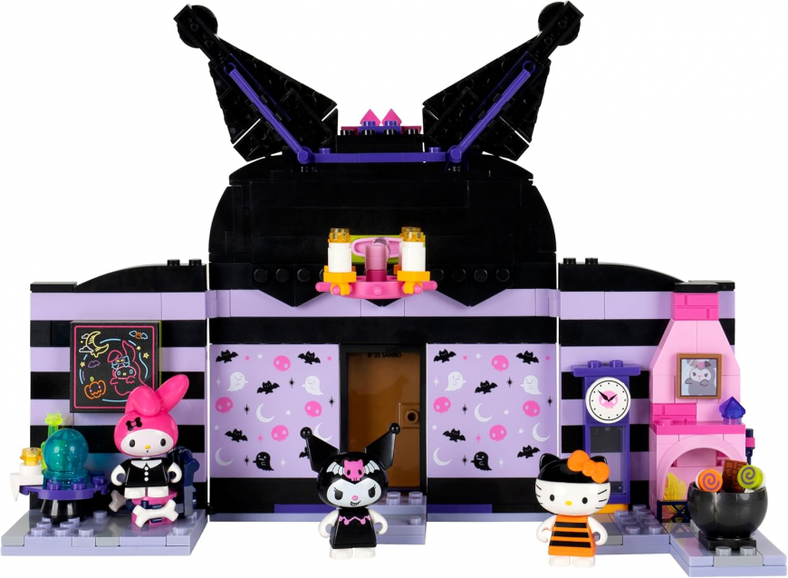 Hello Kitty and Friends Kuromi’s Haunted House Building Set