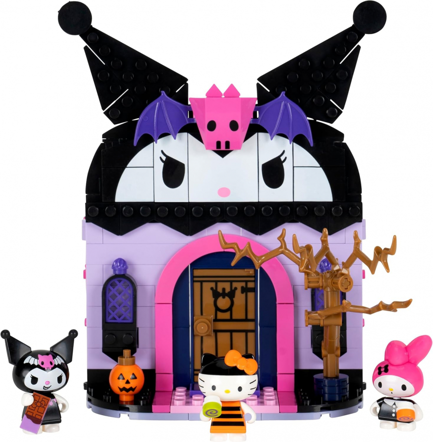 Hello Kitty and Friends Kuromi’s Haunted House Building Set