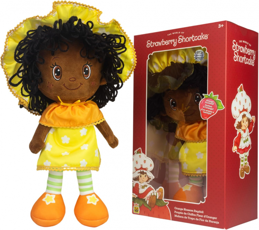 The Loyal Subjects Strawberry Shortcake Orange Blossom plush 14-inch Doll