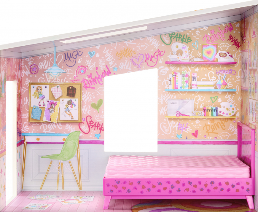 Rainbow High Color and Play House dollhouse