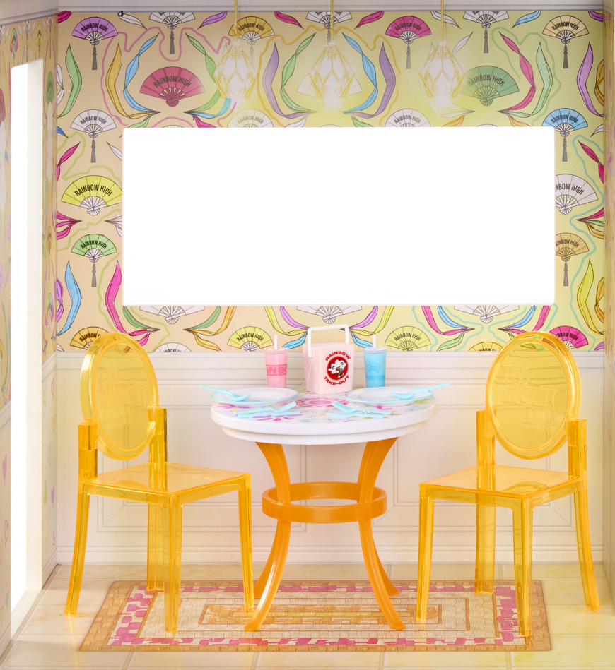Rainbow High Color and Play House dollhouse
