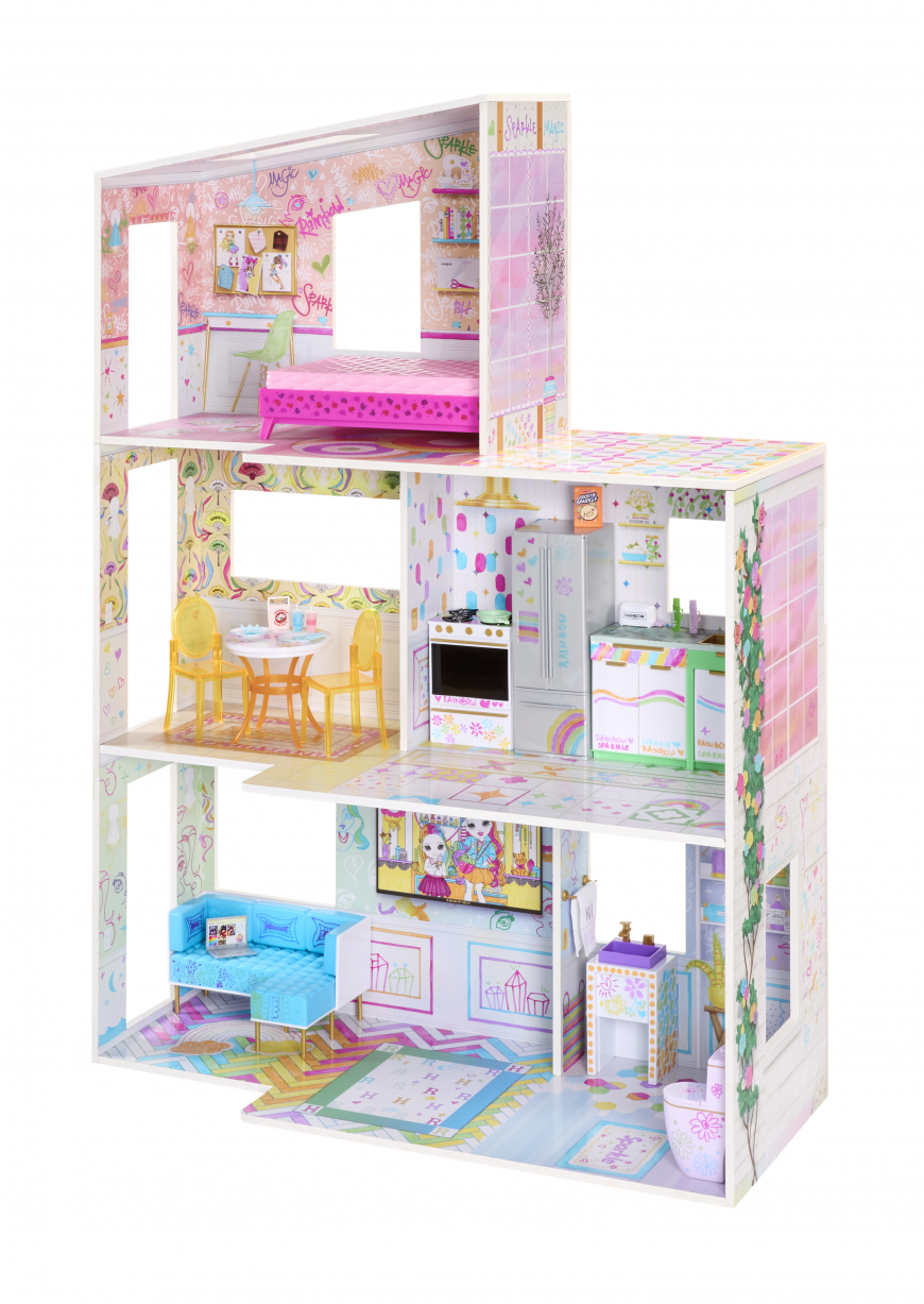 Rainbow High Color and Play House dollhouse