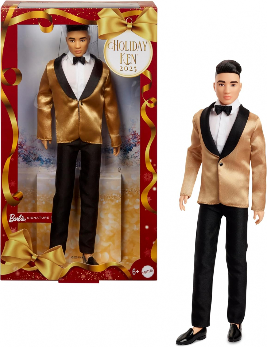 2025 Holiday Ken doll Black Hair JGN83