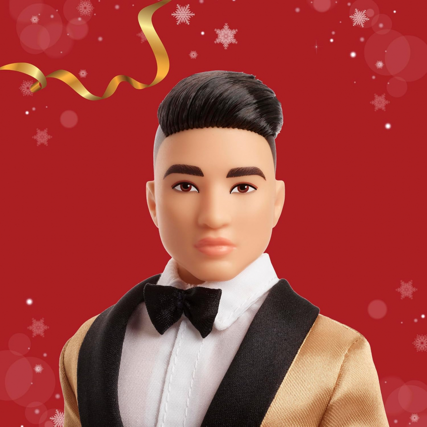 2025 Holiday Ken doll Black Hair JGN83