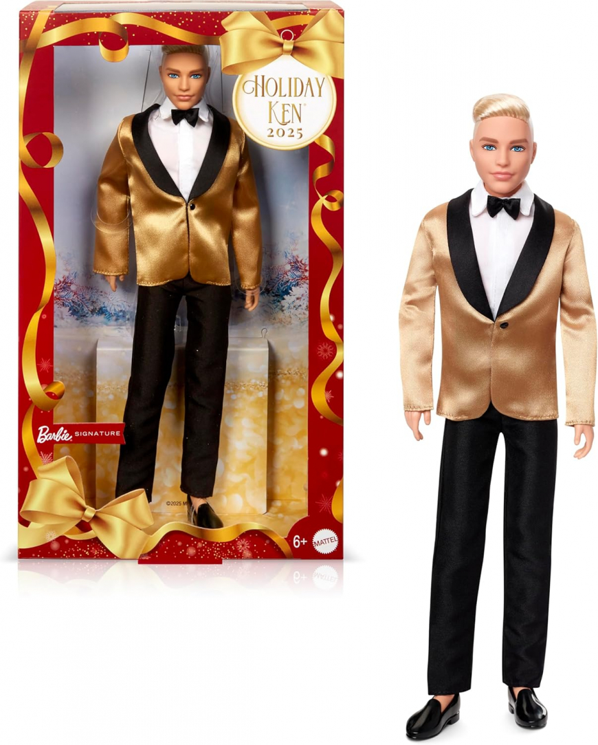 Barbie Signature 2025 Holiday Ken doll JGK55
